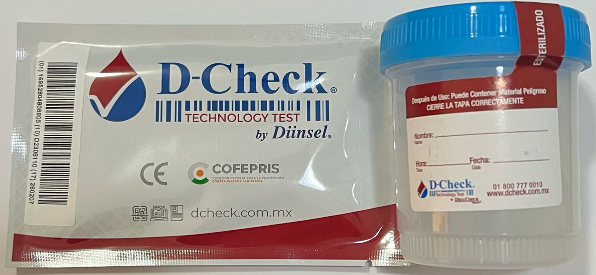 Prueba de detección de narcóticos